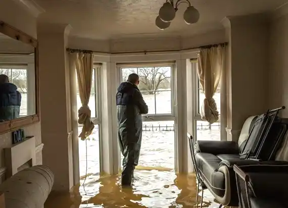 water damage restoration service Emmet